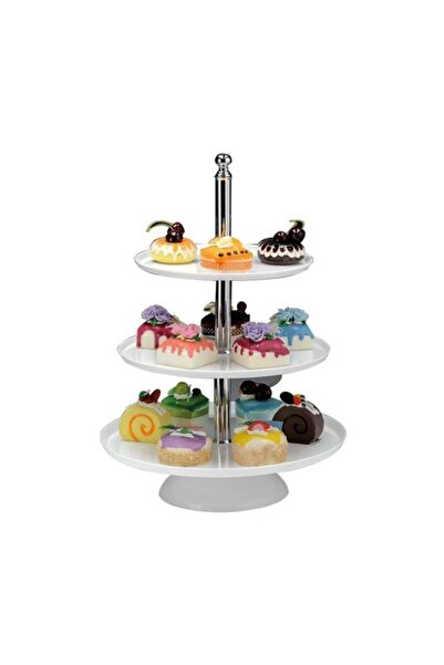 Zicco 3 Tier Cake Fruit Stand Code:Zcb 02-P