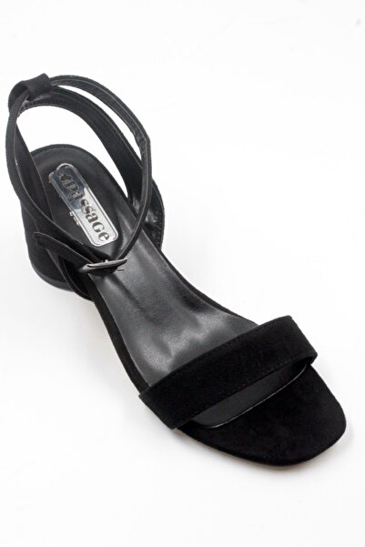 PASSAGE SHOES 6130 Black Suede Women's Sandals