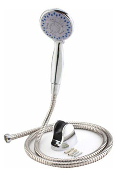 QNİAY Camp Clover Fonksiyonlu 3 Aşamalı Onyon Duş Seti Başlık Hortum Ve Takma...