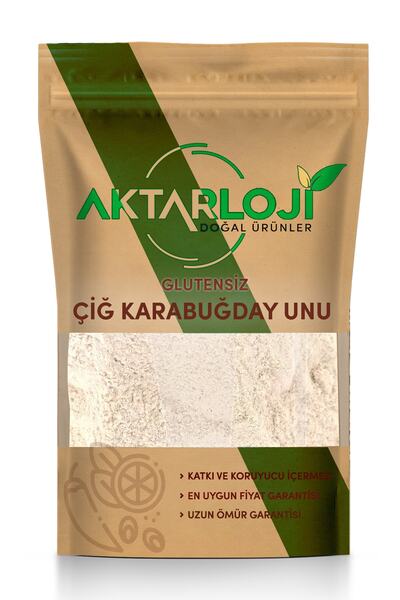 aktarloji 500 Gr Glutensiz Çiğ Karabuğday ( Greçka ) Unu