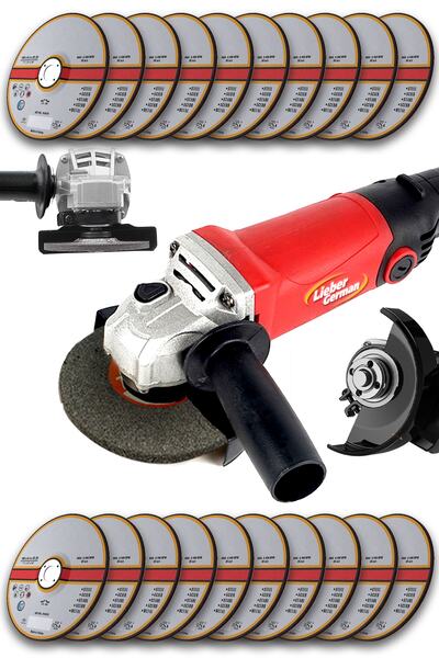 Lieber German Bakır Sargılı Devir Ayarlı 1500 W 115-125 Mm Spiral Avuç Içi Ta...