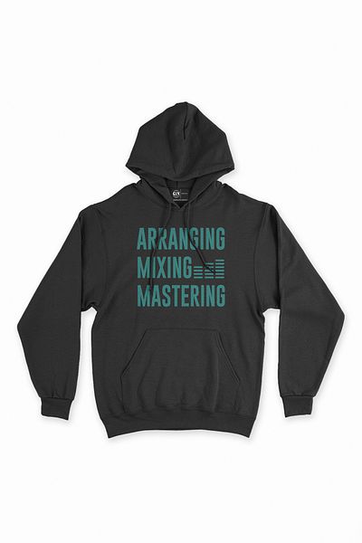Cix Суитшърт с качулка Arranging Mixing Masters Black