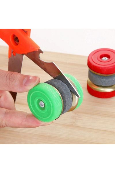 Depolife Knife, Cleaver, Spade, Scissors Sharpening Mill Stone Natural Sand Cylinder Kitchen Sharpening Stone