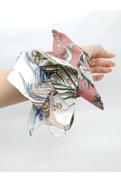 Melkady Aksesuar Melkady 247v - Set de elastice pentru păr model pătrat Trend...