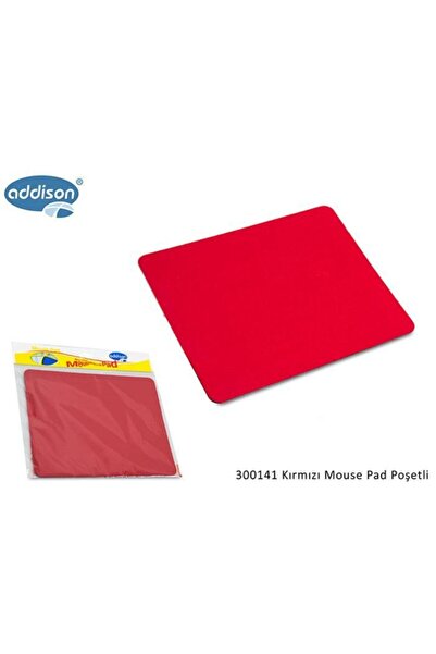 ADDISON Kırmızı Mouse Pad 22 cm X 18 cm 300141