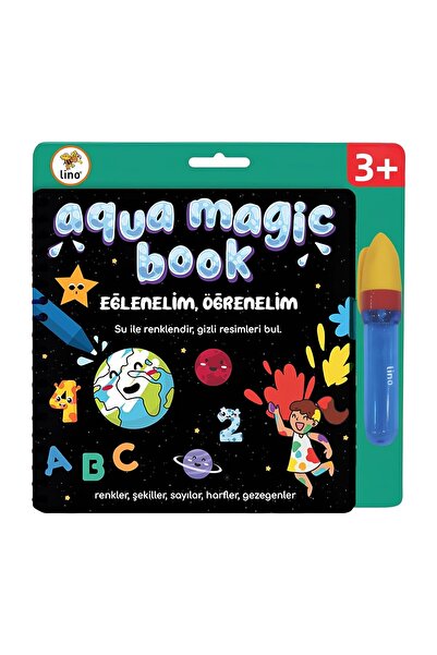 Lino Aqua Magic Magic Coloring Book Let's Have Fun and Learn
