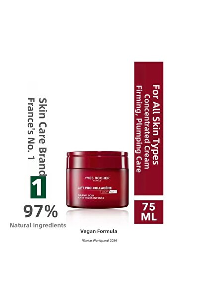 Yves Rocher Concentrated Cream-Firming, Plumping Herbal Collagen and Hyaluron...