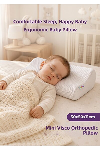 Days In Colours Mini Visco Baby Pillow – Kozmos Luna Series
