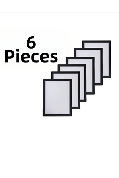 VKFCENTER 6 قطع إطار صورة مقاس A4 مقاس 21 × 30 إطار شهادة الدبلوم