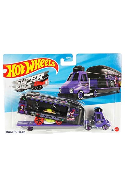 Hotwhells شاحنات نقل السيارات - Jdj58 Dine' N Dash