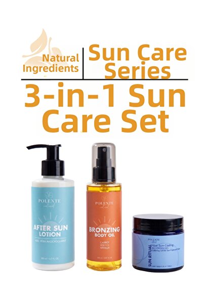 Polente Natural Shimmering Tan & After-Sun Soothing Care Set