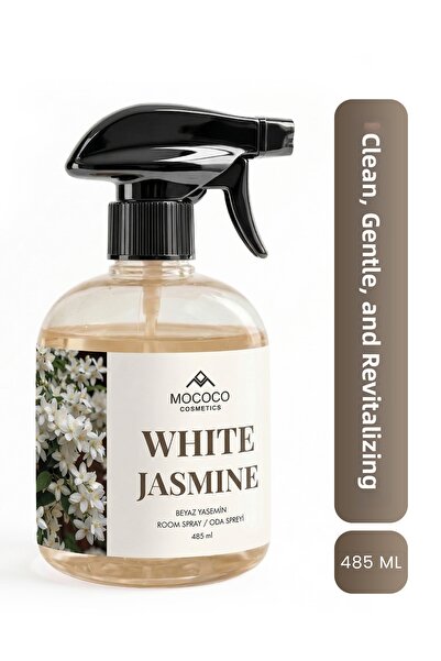 MOCOCO COSMETICS Parfum de cameră cu iasomie albă - Spray de cameră 485 ml | ...