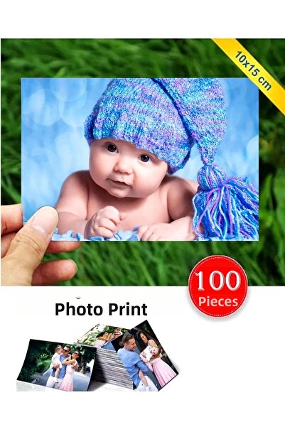 Ebruli hediyelik Glossy Photo Printing 10X15 cm 100 Pieces Original Photo Pap...