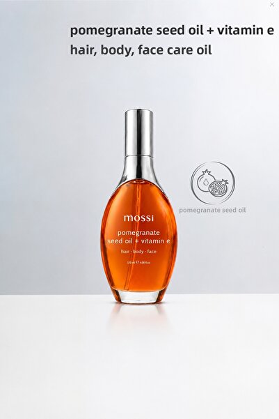 The Mossi Pomegranate Seed Hair Body Face Oil 120 ml