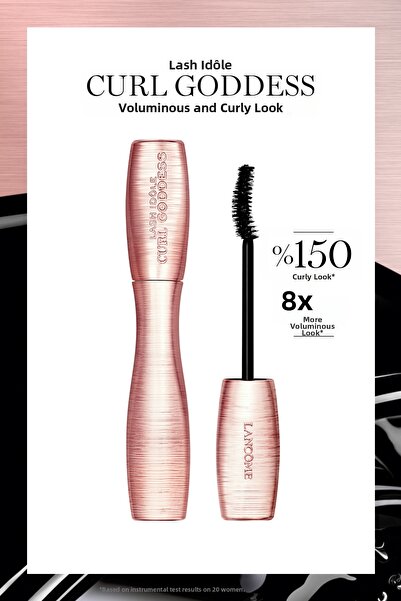 Lancome ماسكارا لاش آيدول كيرل جوديس السوداء ذات التأثير المنحني والكثيف 3614...