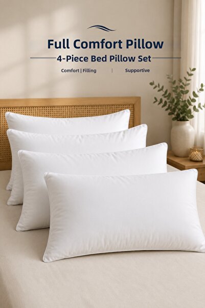 conzaliza 4-Piece Comfort Pillow Set
