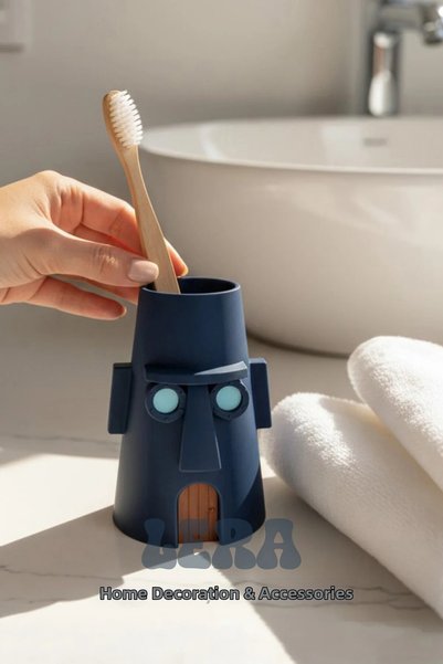3d layer craft Squidward Evi Countertop Kitchen Organizer – Brush and Sponge Stand