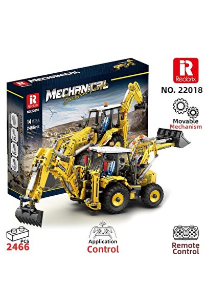 REOBRIX Technic 22018 Rc C a t E R P I L L a R Bulldozer Controlled & Motoriz...
