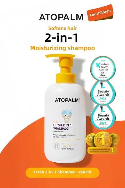 Atopalm 2-in-1 Shampoo That Provides Softness Without Stinging the Eyes, Spec...