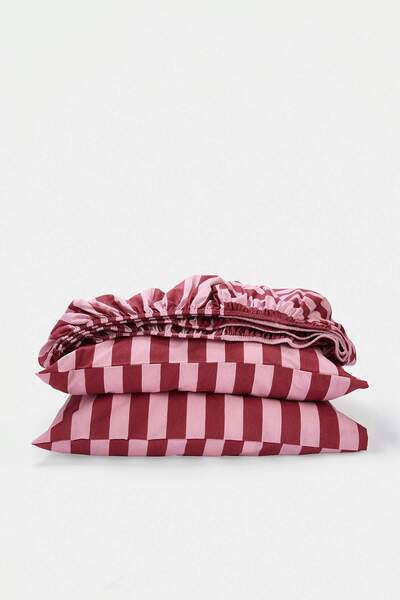 TRENDYOLMİLLA HOME Double Striped Sheet Set