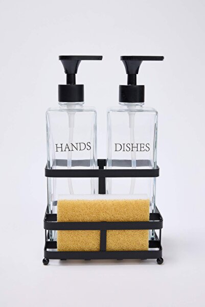 TRENDYOLMİLLA HOME 2-Piece Kitchen Detergent Dispenser Set Tphaw27Sbn00001
