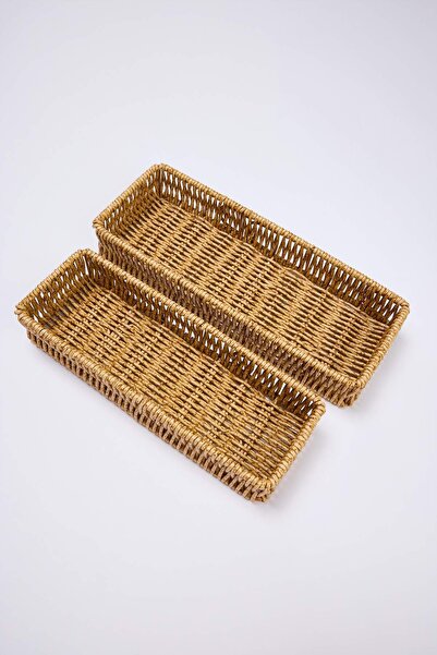 TRENDYOLMİLLA HOME Set of 2 Oval Baskets Tphaw27Spt00001