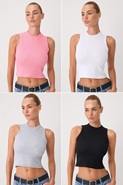Trendyol Collection قميص داخلي محبوك متعدد الألوان TWOSS26AL00152