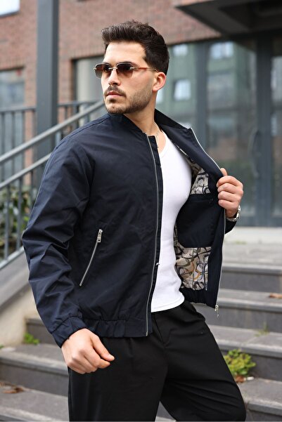 LTC Jeans Ανδρικό παλτό πιλότου σε κανονική εφαρμογή από τεχνικό ύφασμα, εποχ...