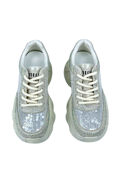Tonii Sneakers dama, eleganti, cu detalii strălucitoare, 6616-8