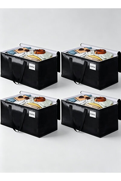 Pomefar 4 Pack Heavy Duty Moving Bags, 93L Waterproof Extra Large Storage Bag...