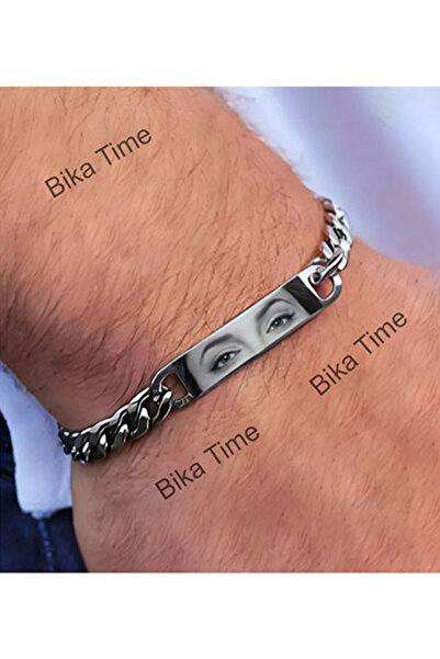 Steel Bracelet Men or Women NEVER STAINLESS- PERSONAL