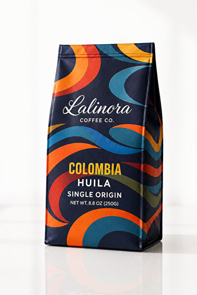Lalinora Coffee Co Colombia Huila Çekirdek Kahve 250G Espresso & Filtre - SCA...