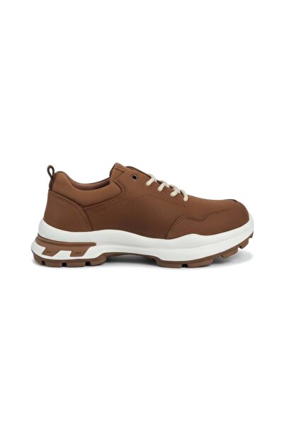 Bulldozer Men's Nubuck Leather Comfortable Casual Shoes Tn261039 - Tan - 42
