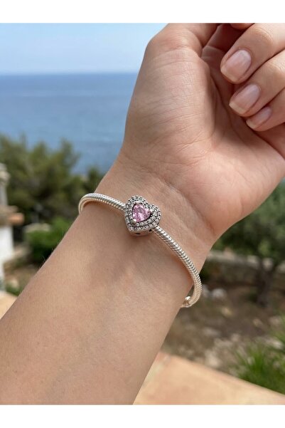 My Story Aşkın Büyüsü Taşlı Kalp Charm