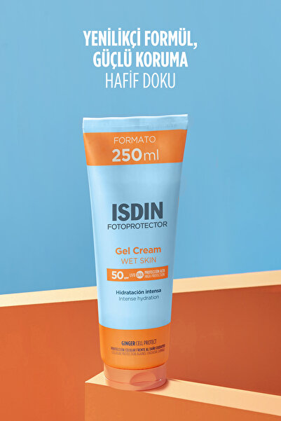 ISDIN Fotoprotector Gel Cream Spf50 250 ml Güneşten Koruyan Ferahlatıcı Vücut Jel Kremi