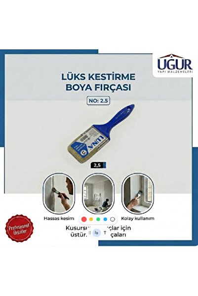 İzmir Fırça Luna Kestirme Fırça 2,5 Nm 003033