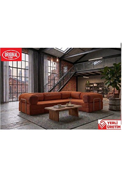 HEREV MAX 300X200 KAPALI KÖŞE L TİPİ ORİJİNAL SÜNGERLİ ŞARK KÖŞE KOLTUK