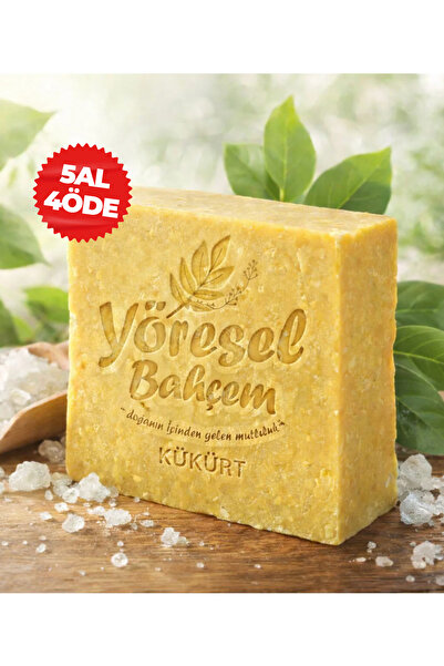 Yöresel Bahçem Natural Handmade Sulfur Soap