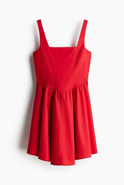 H&M Kloş Etekli Elbise