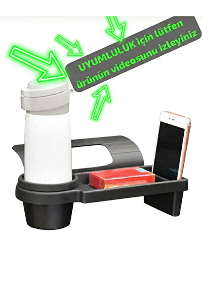 labaxe Car Side Pocket Organizer In-Car Cup Holder Phone Holder Organizer