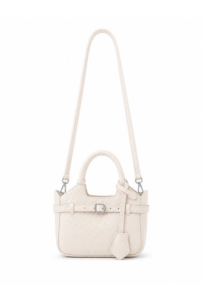 ZÇBUTİK Small Hand & Shoulder Bag with Minimal Buckle