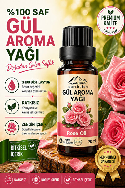 sarıbelen Rose Aroma Oil 20 ml
