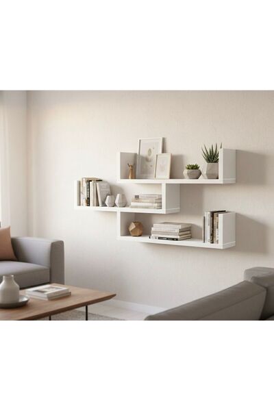 Basart Minimalist Duvar Rafı