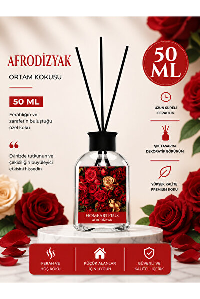 homeartplus Afrodizyak oda kokusu bambu esansiyel uçucu yağ 50 ml