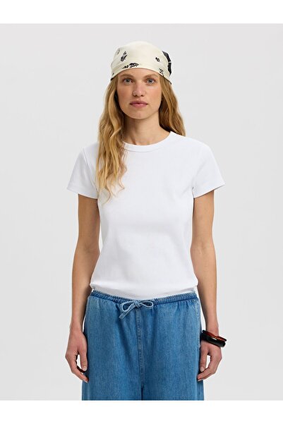 SELECTED T-Shirt Baumwoll