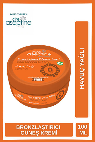 CIRE ASEPTINE Havuçlu Güneş Yağı Kavanoz 100ml