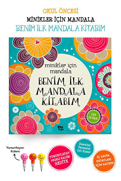 Parodi Yayınları Minikler İçin Mandala Boyama Kitabı - Okul Öncesi - Benim İl...