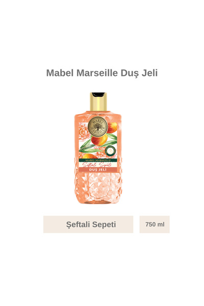 Mabel Marseille Şeftali Sepeti Duş Jeli 750 ml