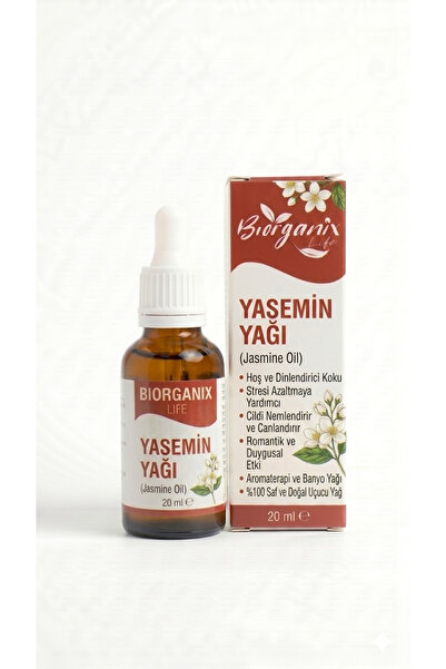 BİORGANİX Life Yasemin Yağı 20 ml – %100 Saf & Büyüleyici Doğal Bakım!