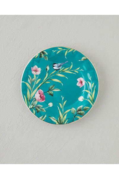 English Home Vanilla New Bone China Pasta Tabağı 16 cm Turkuaz